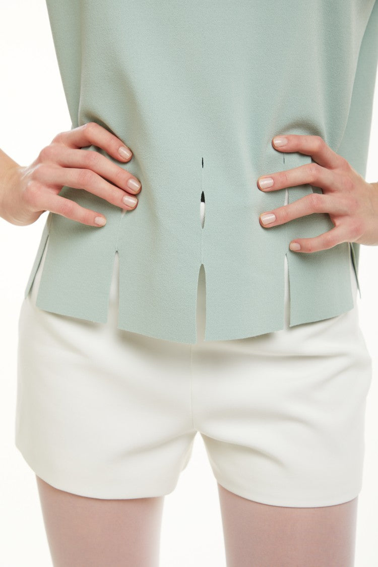Kangra Loose-Fitting Green Top