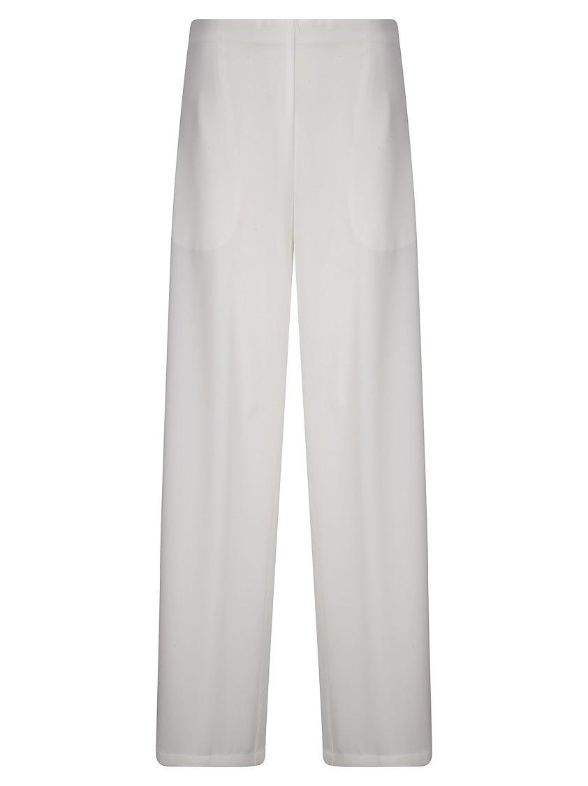 Stefano Mortari High Elastic Waist Wide Pants