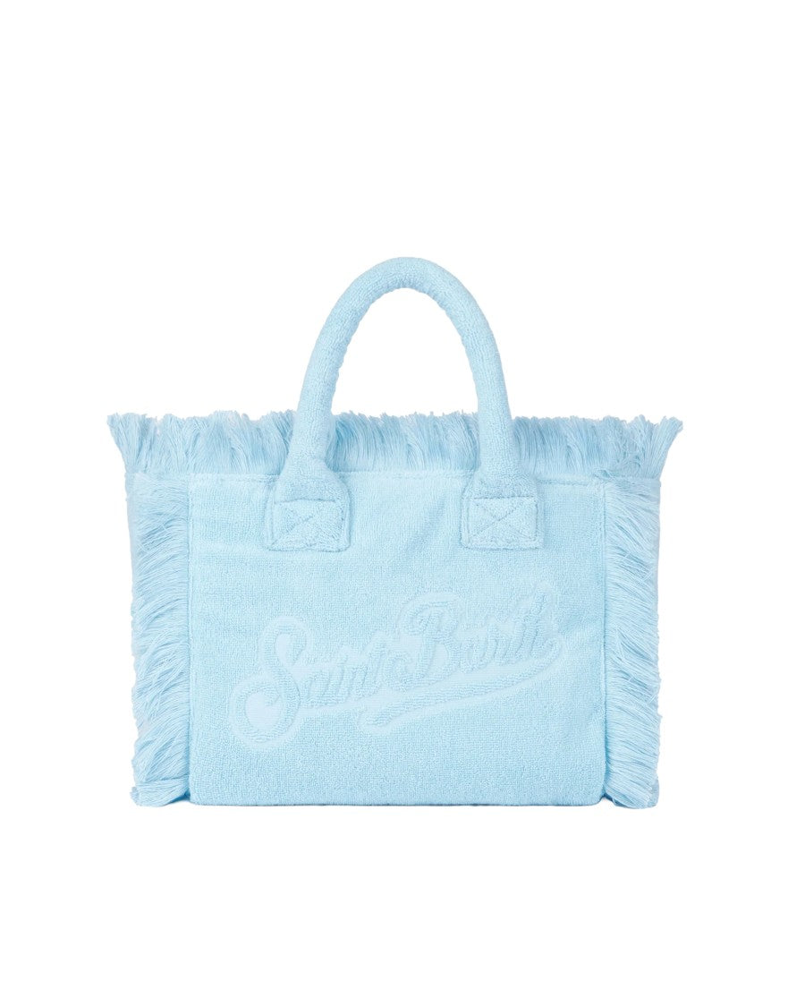 Mc2 Saint Barth Unstructured Terry Cloth Bag With Embossed Logo