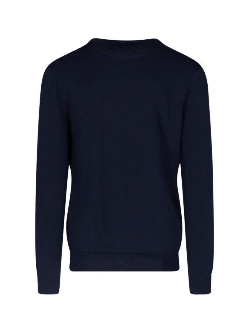Polo Ralph Lauren Timeless Knit Sweater With Ribbed Detailing