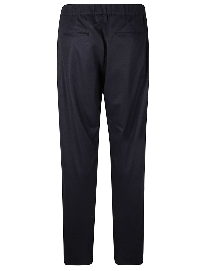 Giorgio Armani Tailored Trousers With Adjustable Drawstring And Four Pockets