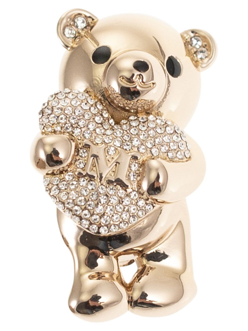 Max Mara Shiny - Metal Bear Brooch