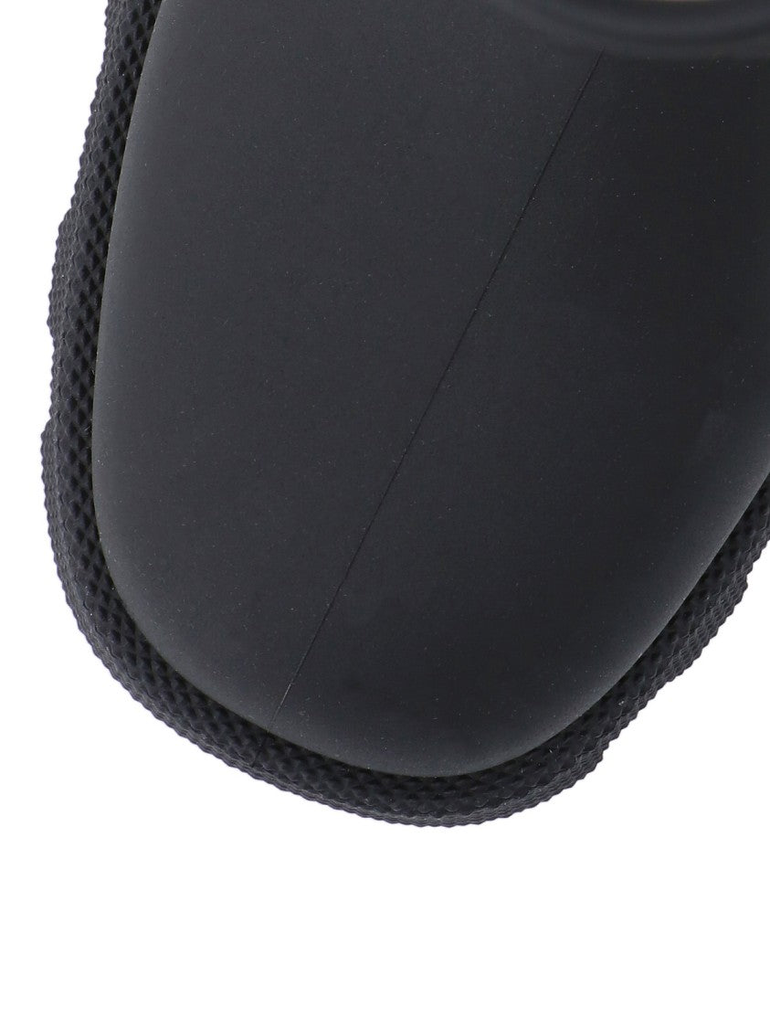 Burberry Black Marsh Stamp Rubber Boots