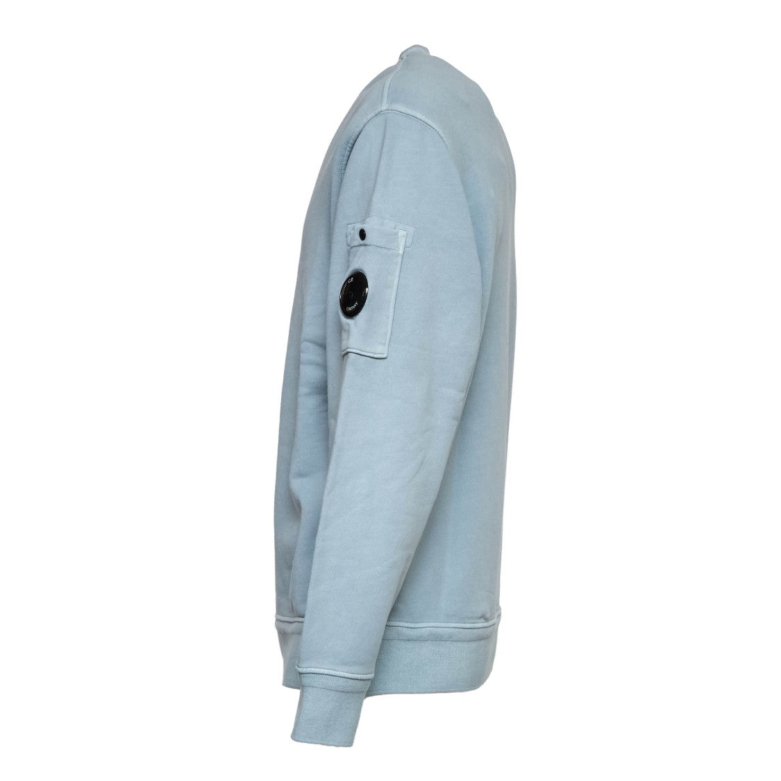 C.P. Company Cotton Diagonal Fleece Lens Sweatshirt