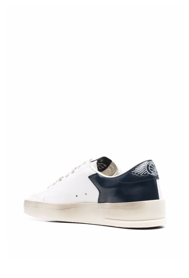 Golden Goose White Leather Sneakers