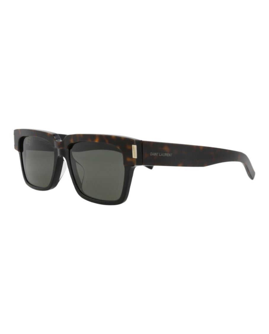 Saint Laurent Square-Frame Recycled Acetate Sunglasses