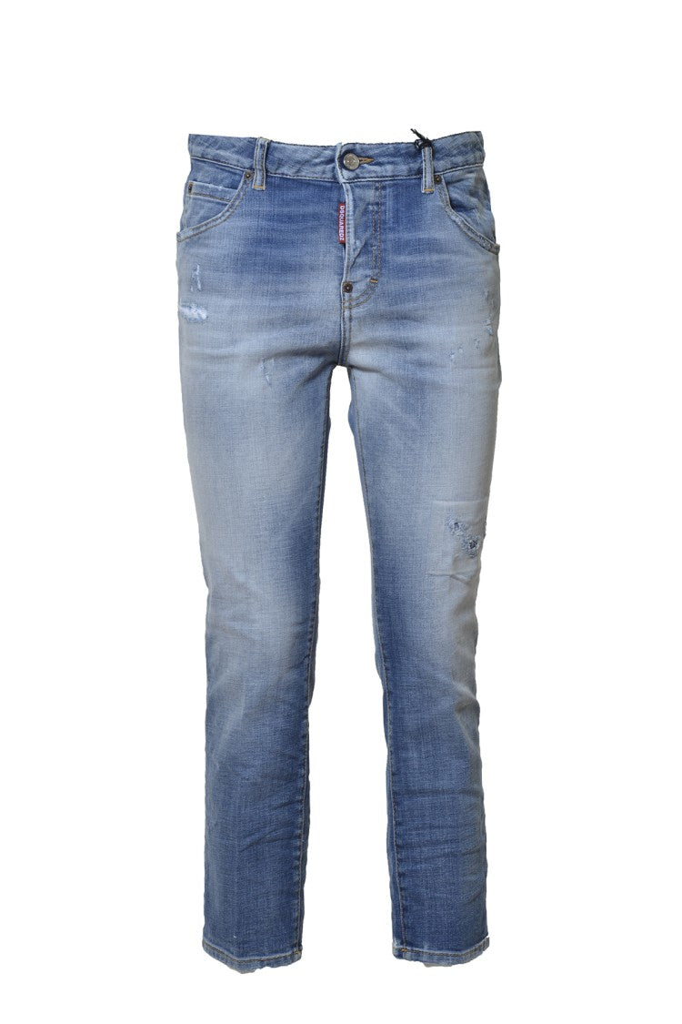 Dsquared2 Vintage Wash Effect Jeans