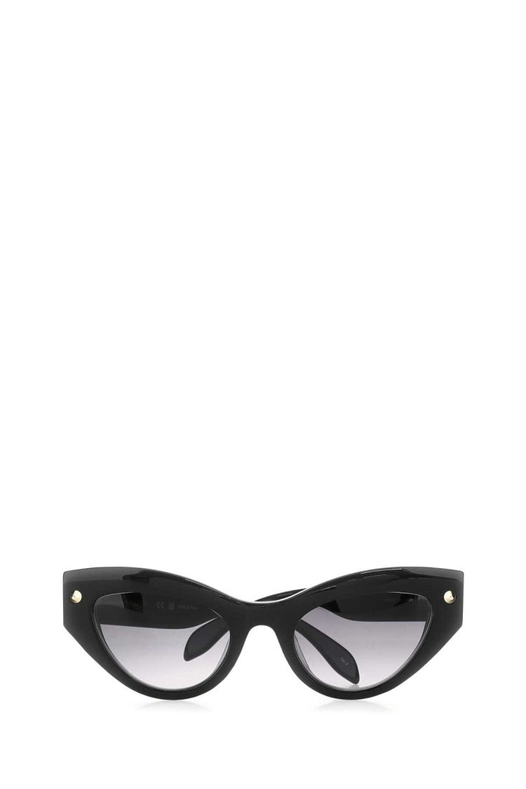 Alexander Mcqueen Black Acetate Spike Studs Sunglasses