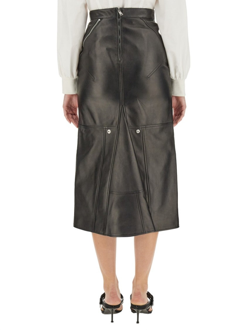 Alexander Mcqueen Midi Skirt
