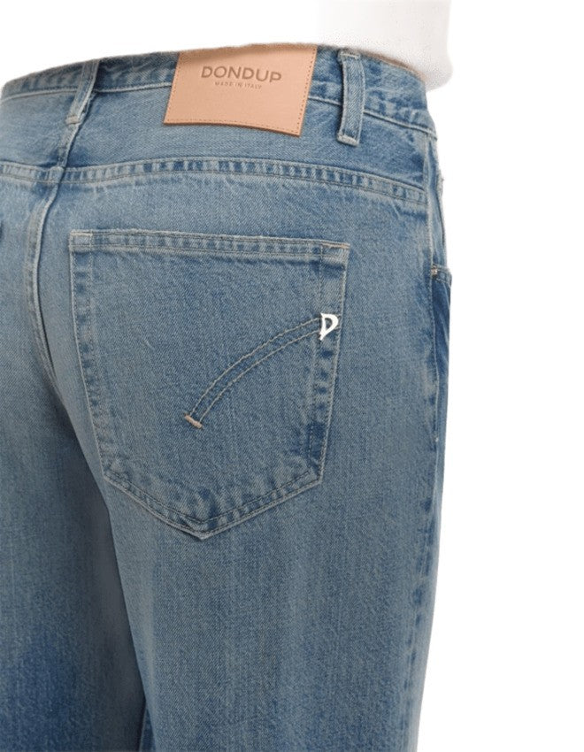 Dondup Low-Rise Wide-Leg Jeans