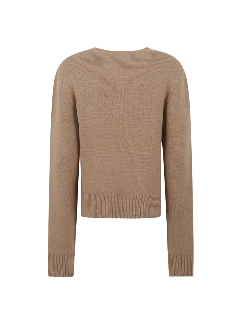 Totême Cropped Crew-Neck Knit