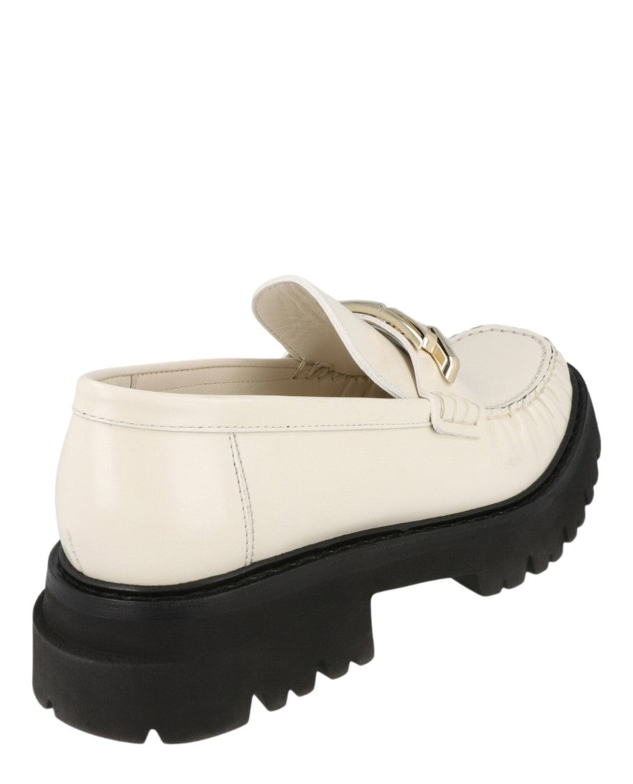 Ferragamo Ingrid Leather Loafers