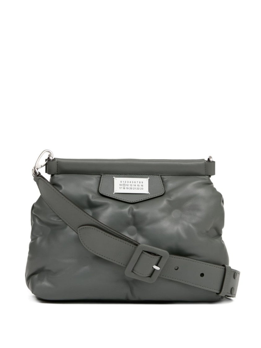 Maison Margiela Soft Lambskin Shoulder Bag With Adjustable Strap