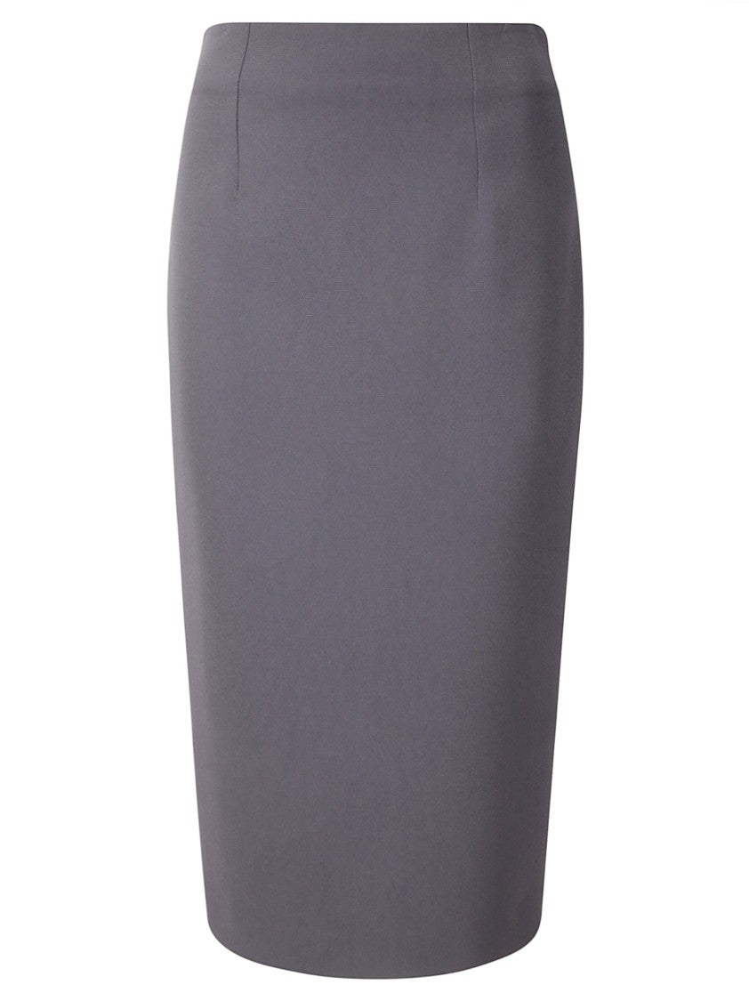 Alberto Biani Grey Midi Skirt