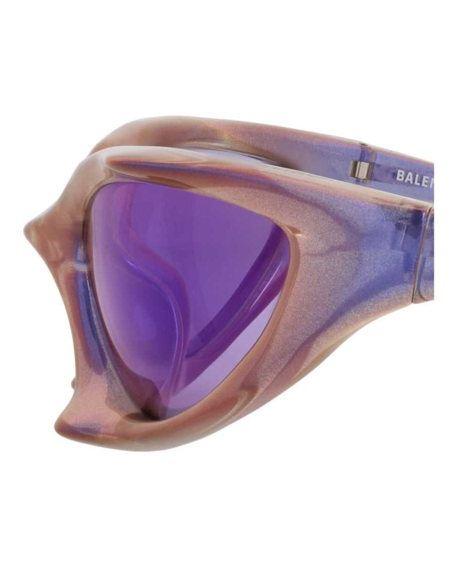 Balenciaga Shield-Frame Bio Injection Sunglasses