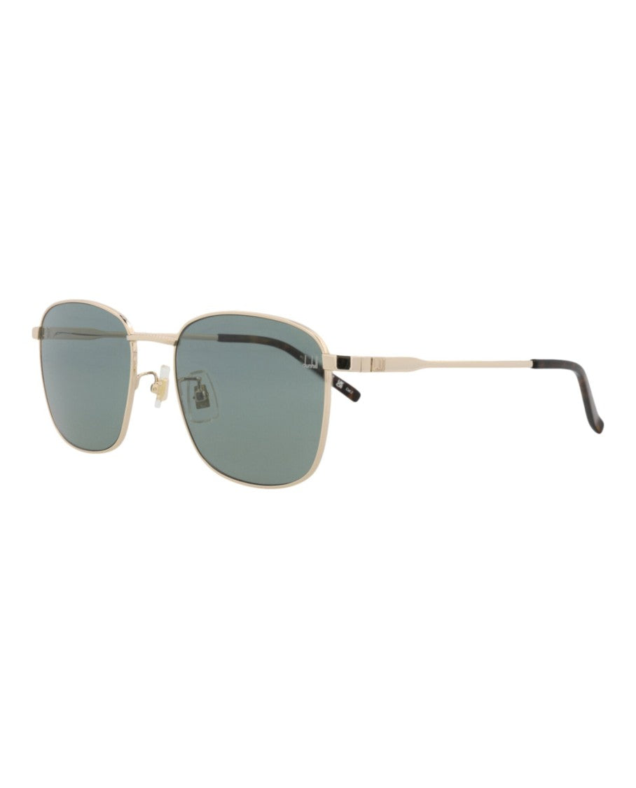 Dunhill Square-Frame Metal Sunglasses