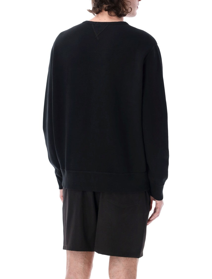 Polo Ralph Lauren Classic Black Crewneck Sweatshirt
