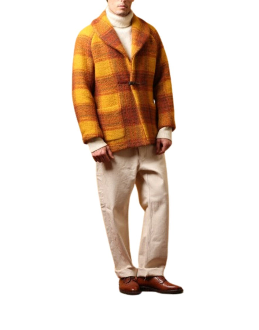 East Harbour Surplus Checked Wool-Blend Jacket