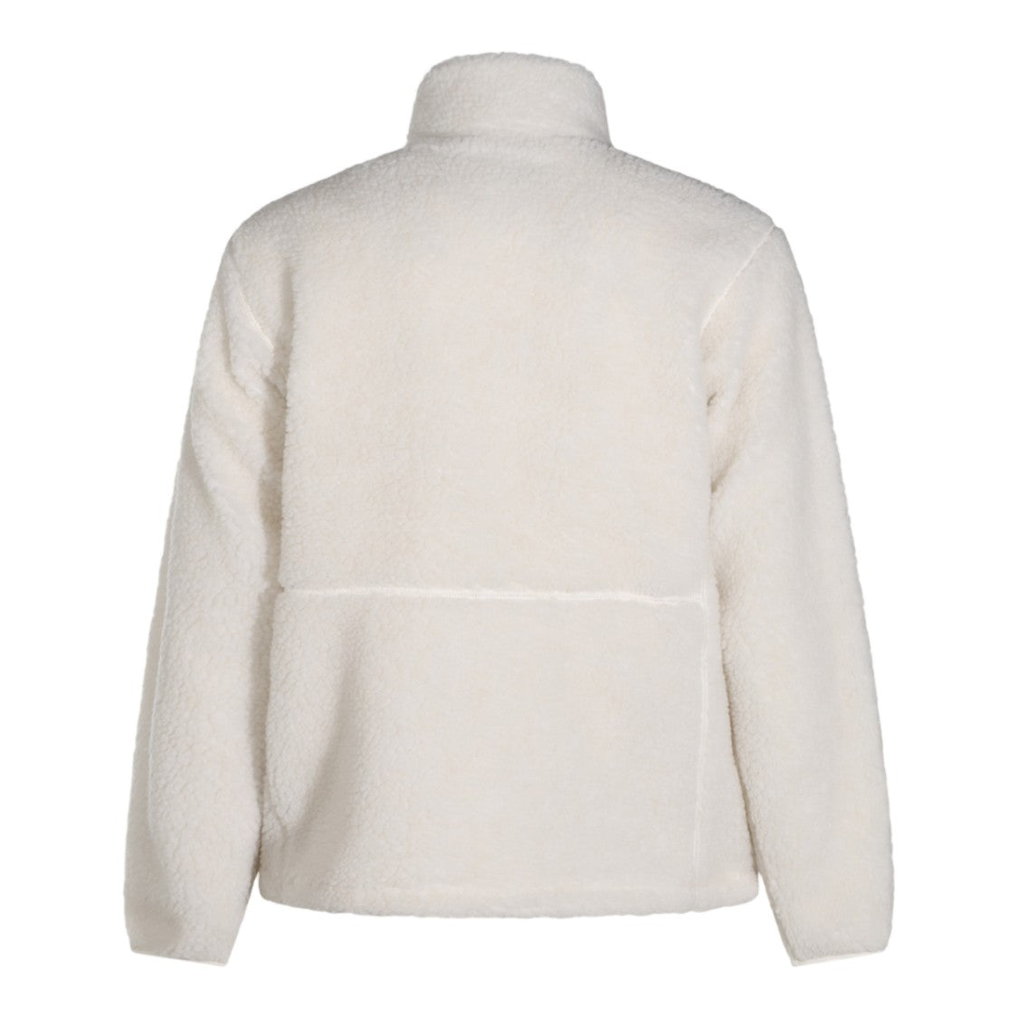 The North Face Plush High Collar Jacket With Full Front Zipper