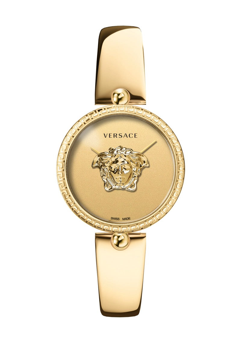 Versace Palazzo Empire Gold-Tone Stainless Steel Watch With Medusa Motif