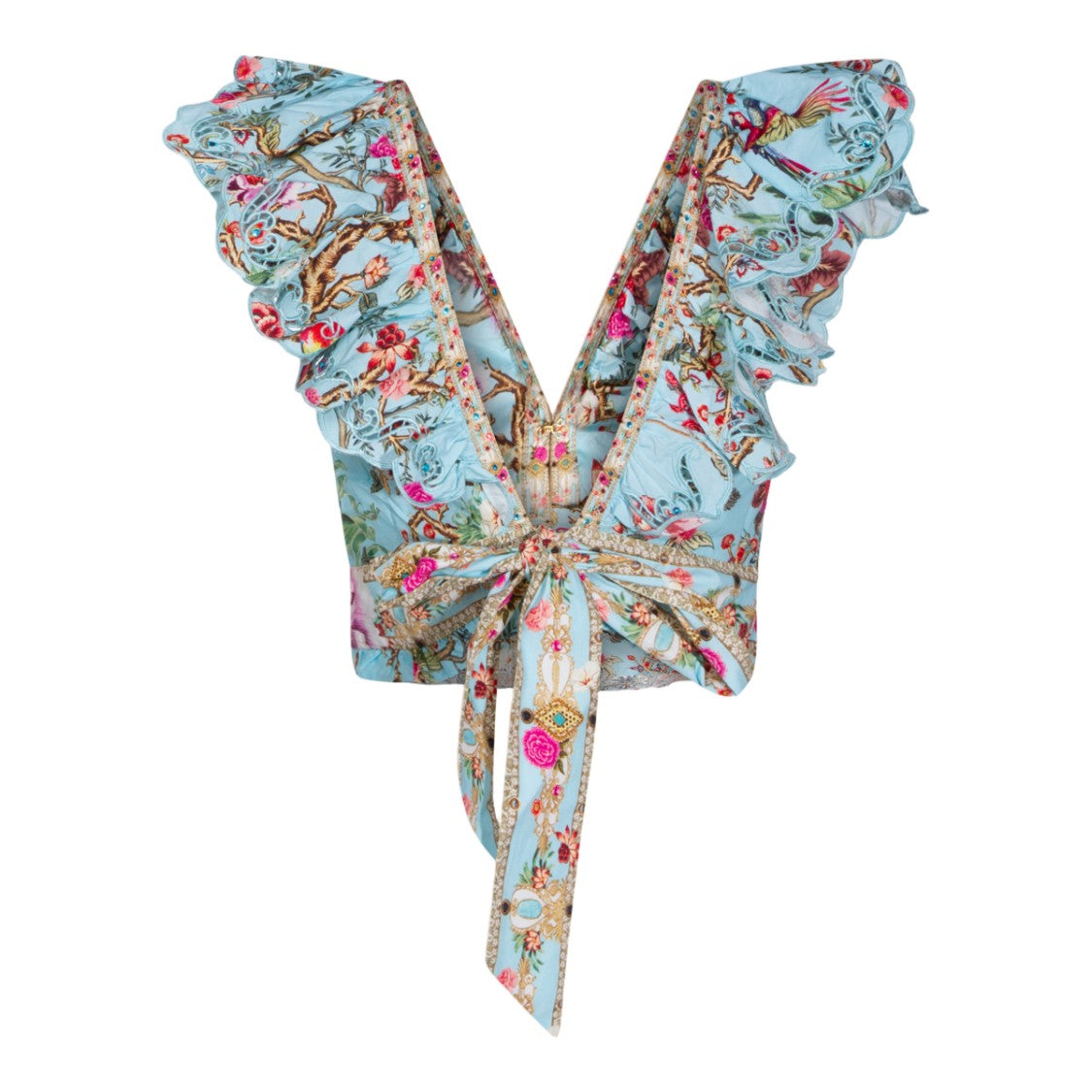 Camilla Classic Neutral Top With Elegant Silhouette