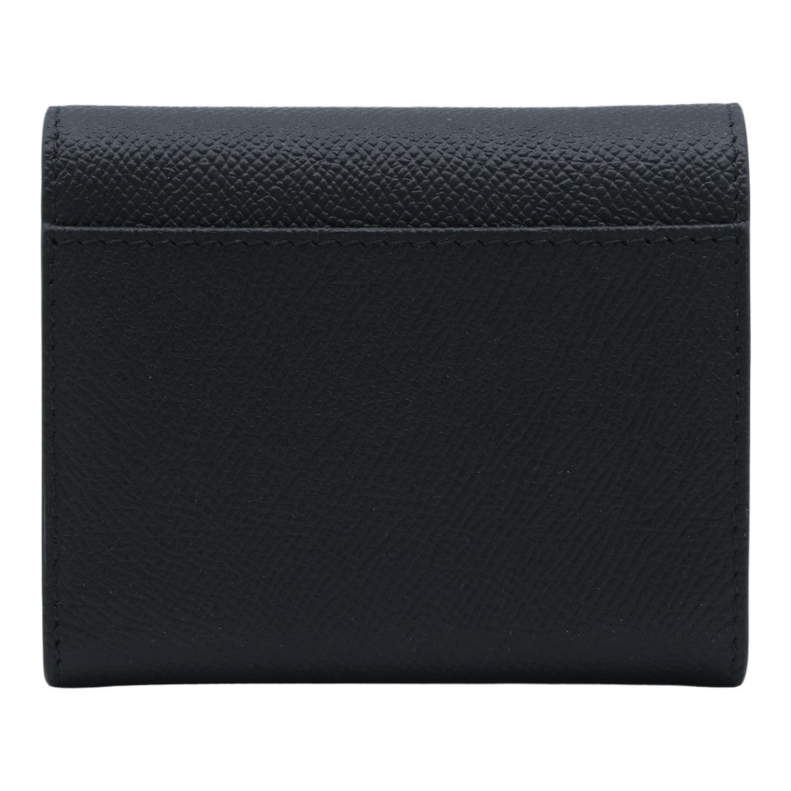 Maison Margiela Textured Pebbled Wallet With Distinctive Stitching