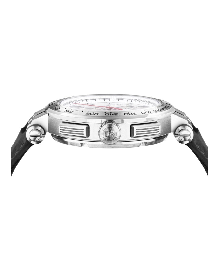 Versace Aion Chrono Leather Watch