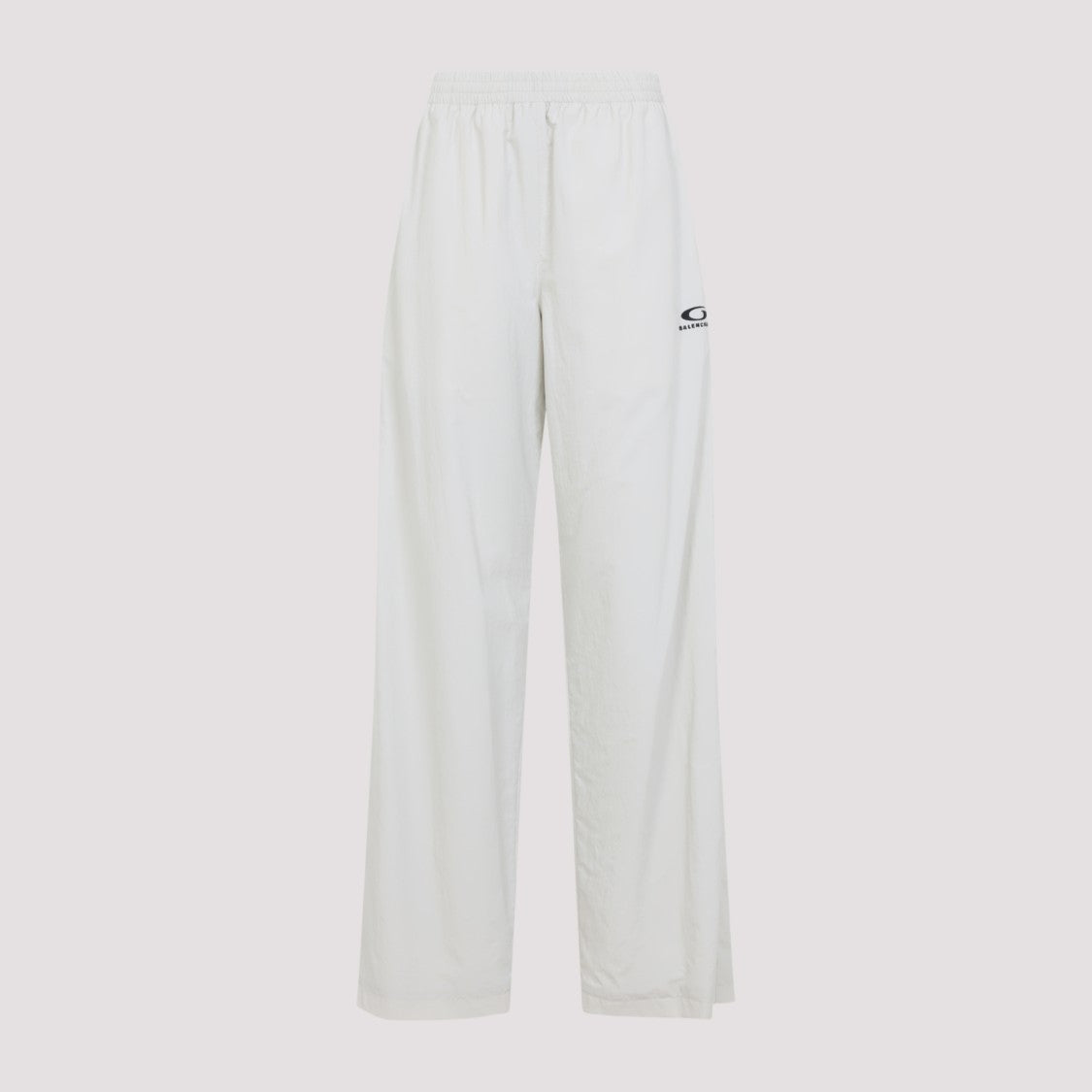 Balenciaga Relaxed Straight-Leg Pants With Elastic Waistband
