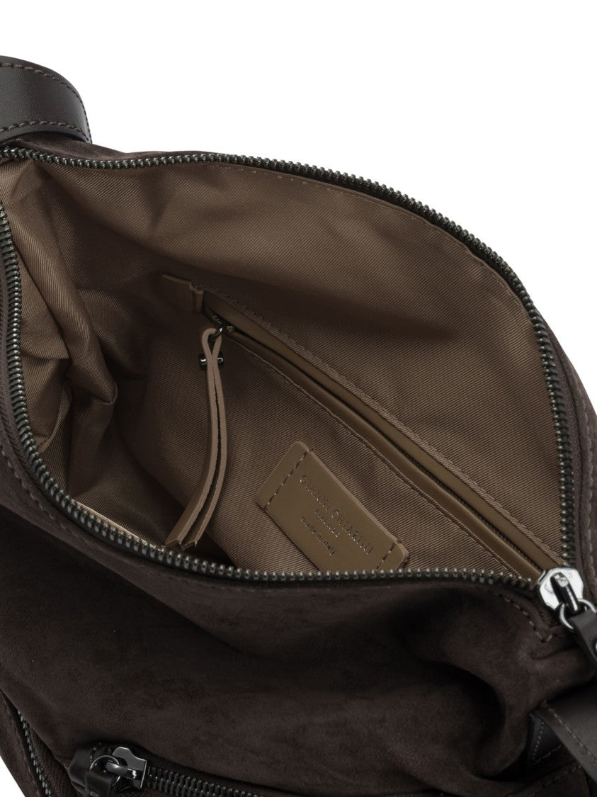 Gianni Chiarini Suede Crossbody Bag