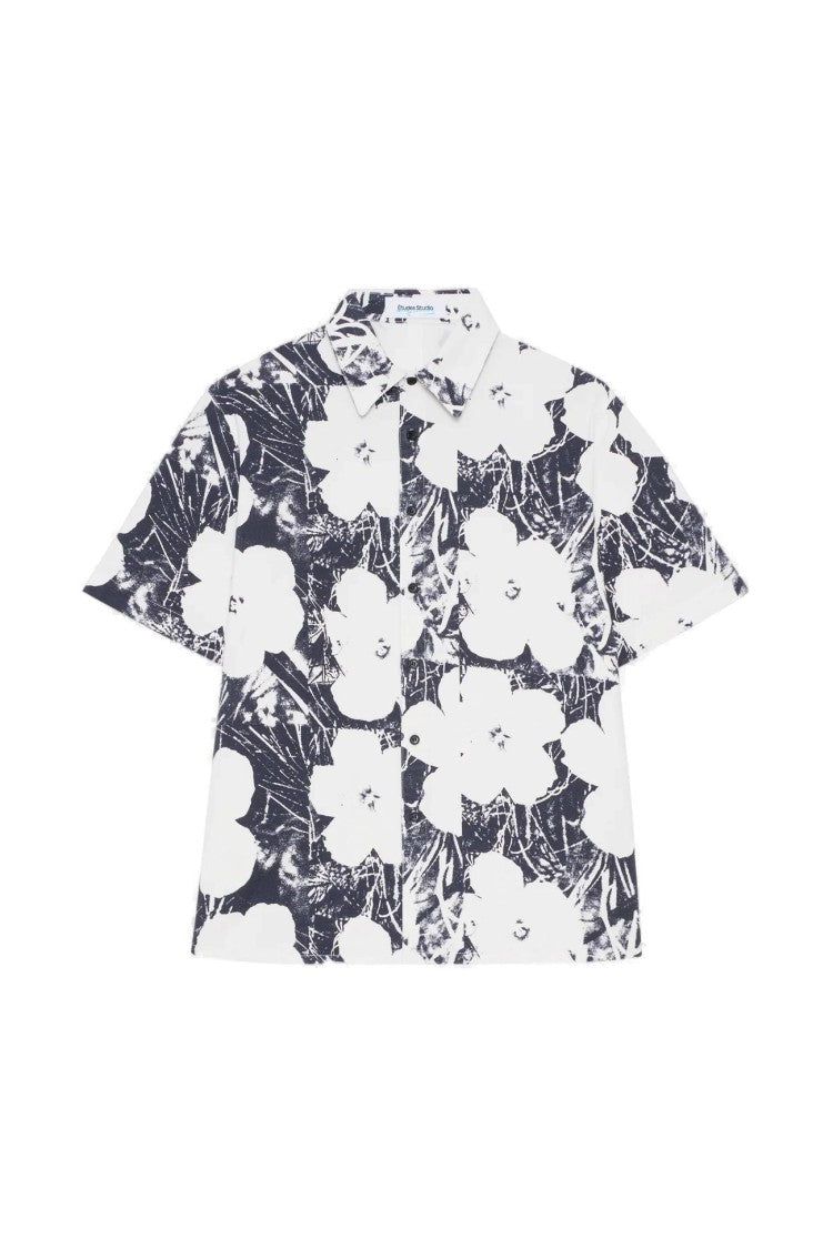 Études Studio Short-Sleeved Floral Print Etudes Studio Shirt