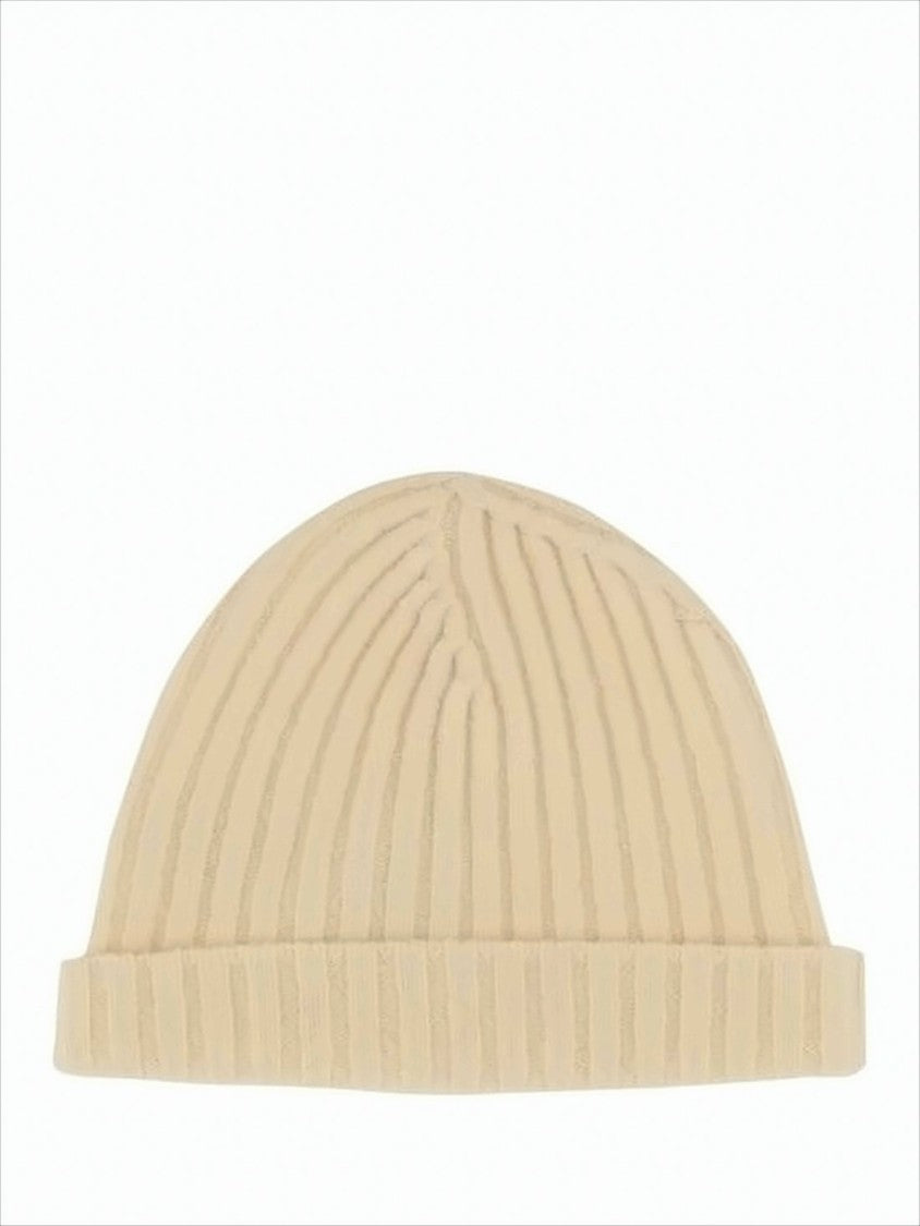 Jil Sander Ribbed Knit Beanie With Folded Cuff