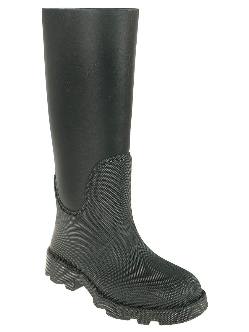 Burberry Knee-High Boots With Textured Finish
