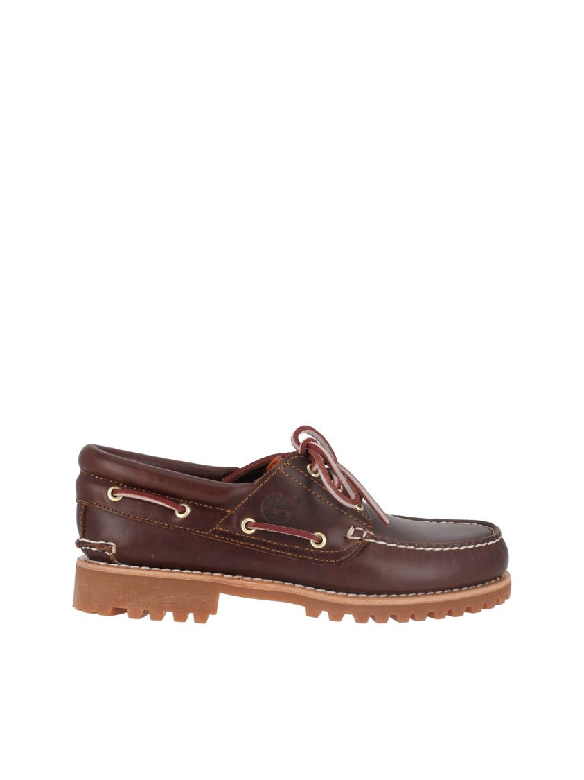 Timberland Brown Authentic Classic Moccasin Boat Shoes