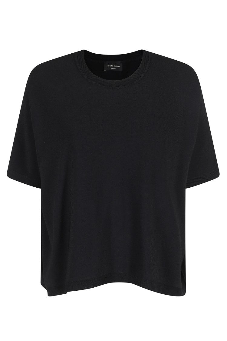 Roberto Collina Oversized Short-Sleeve Top