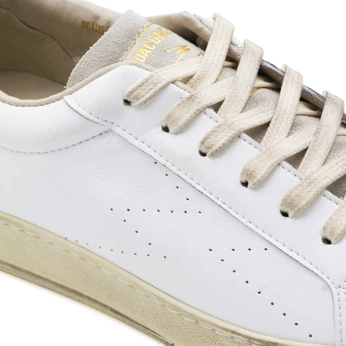 Moaconcept White Leather Iconic Sneakers