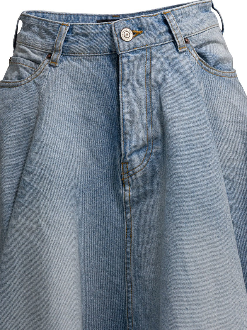 Balenciaga "Godet" Long Skirt