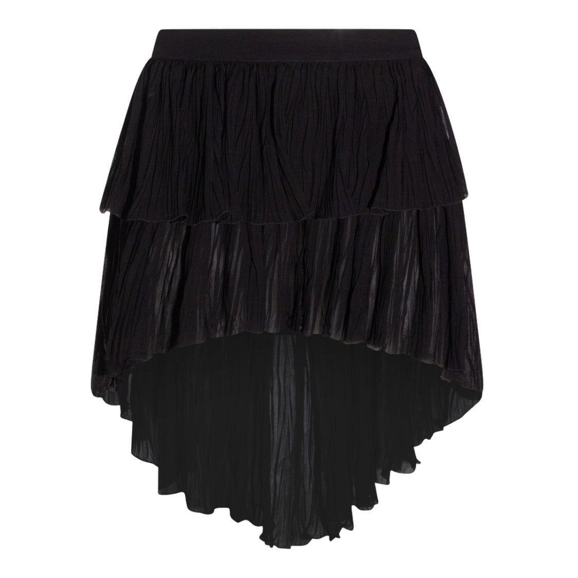 Blumarine Sleek Black Skirt With Timeless Silhouette