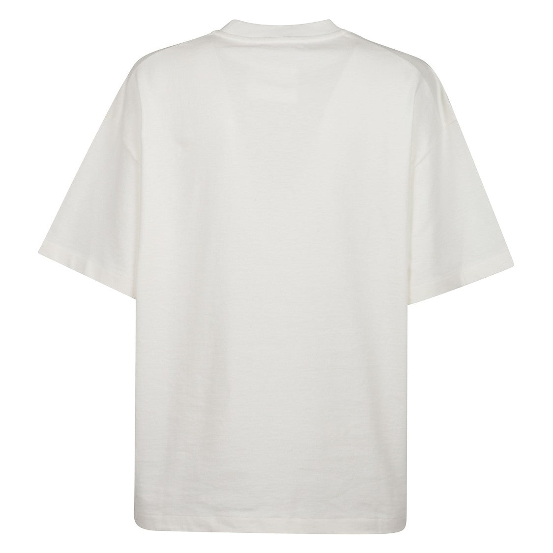 Jil Sander Oversized Logo Print Cotton T-Shirt