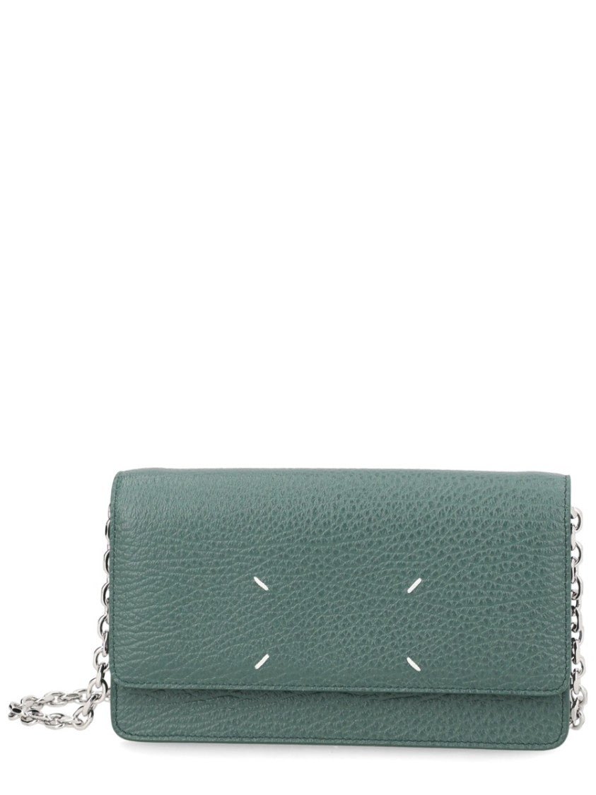 Maison Margiela Four-Stitch Chain Rectangular Wallet