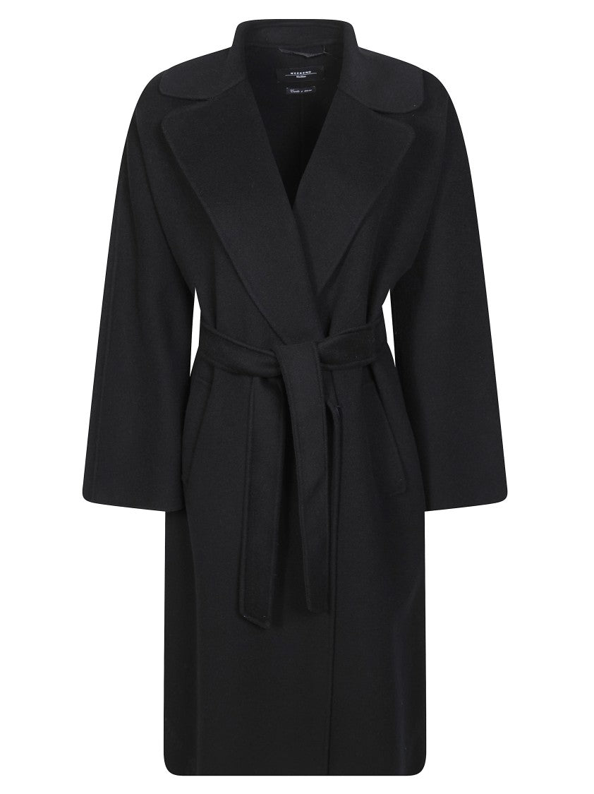 Max Mara Civada Wrap Design Long Coat