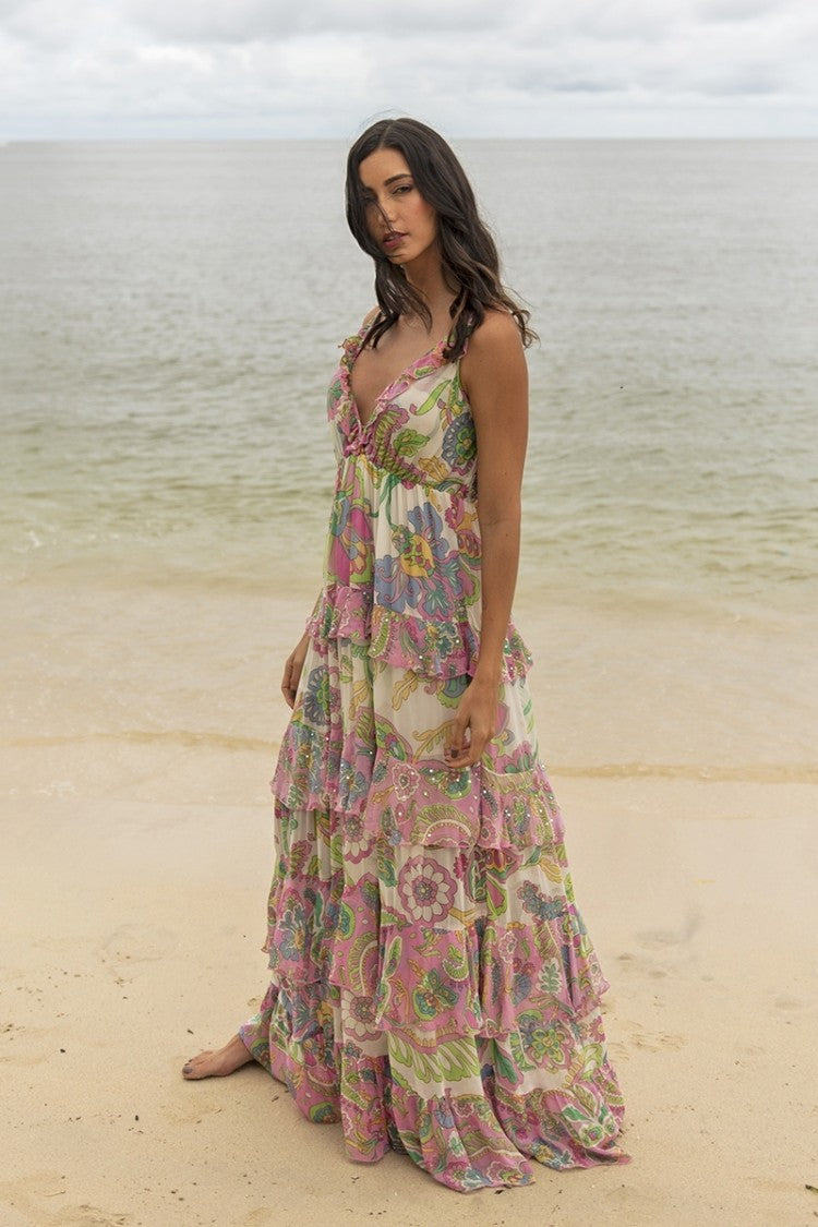 Miss June Ingrid Long Dress