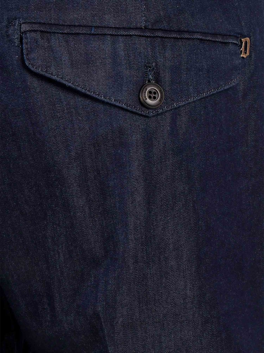 Dondup Joe Slim Fit Tailored Straight-Leg Pants