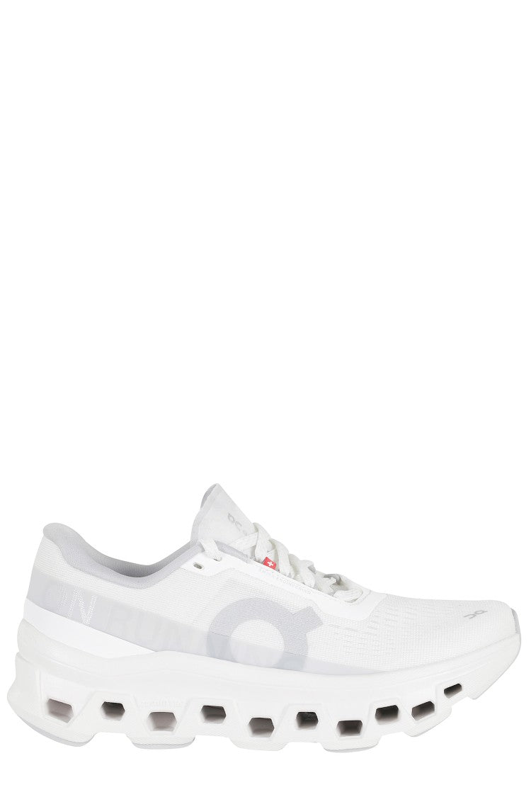 On Running White Cloudmonster 1 Recycled Polyester Sneakers