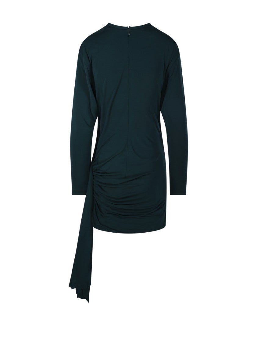 Christopher Esber Side Cowl Drape Extension Dress