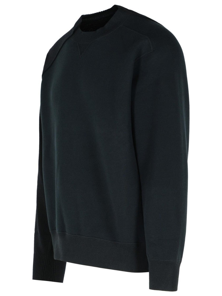 Sacai Black Wool Sweater