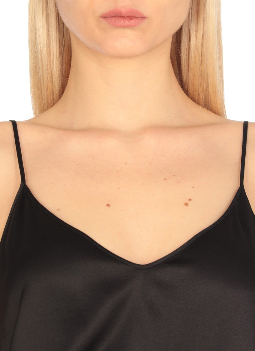 Antonelli Black Silk Top