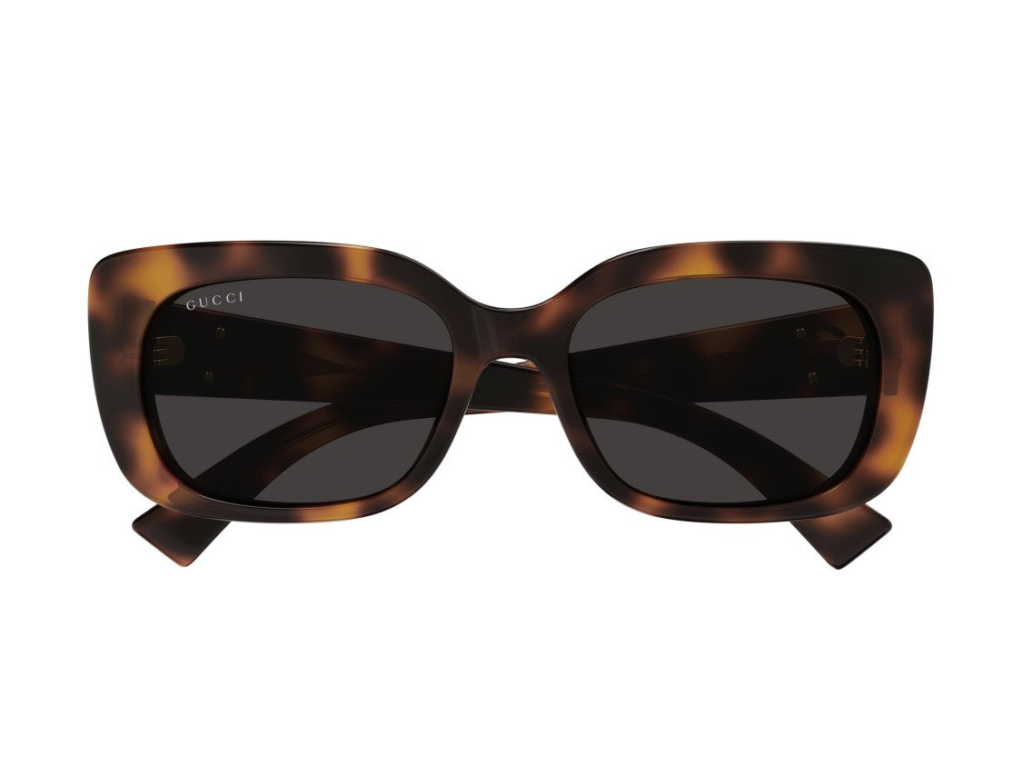 Gucci Gold Gg1979sk Acetate Oversized Square Sunglasses