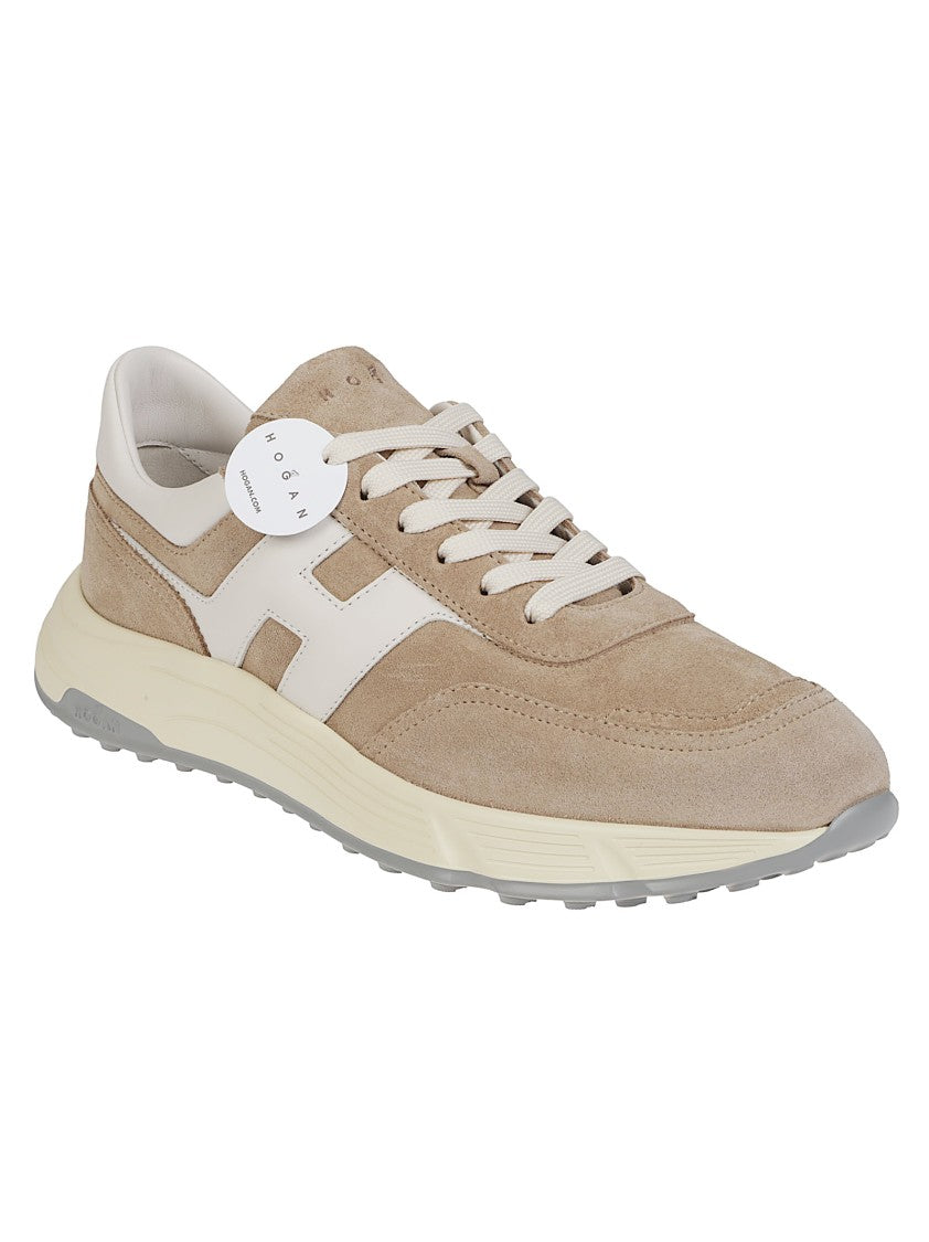 Hogan Hyperlight Calfskin Mutton Leather Sneakers