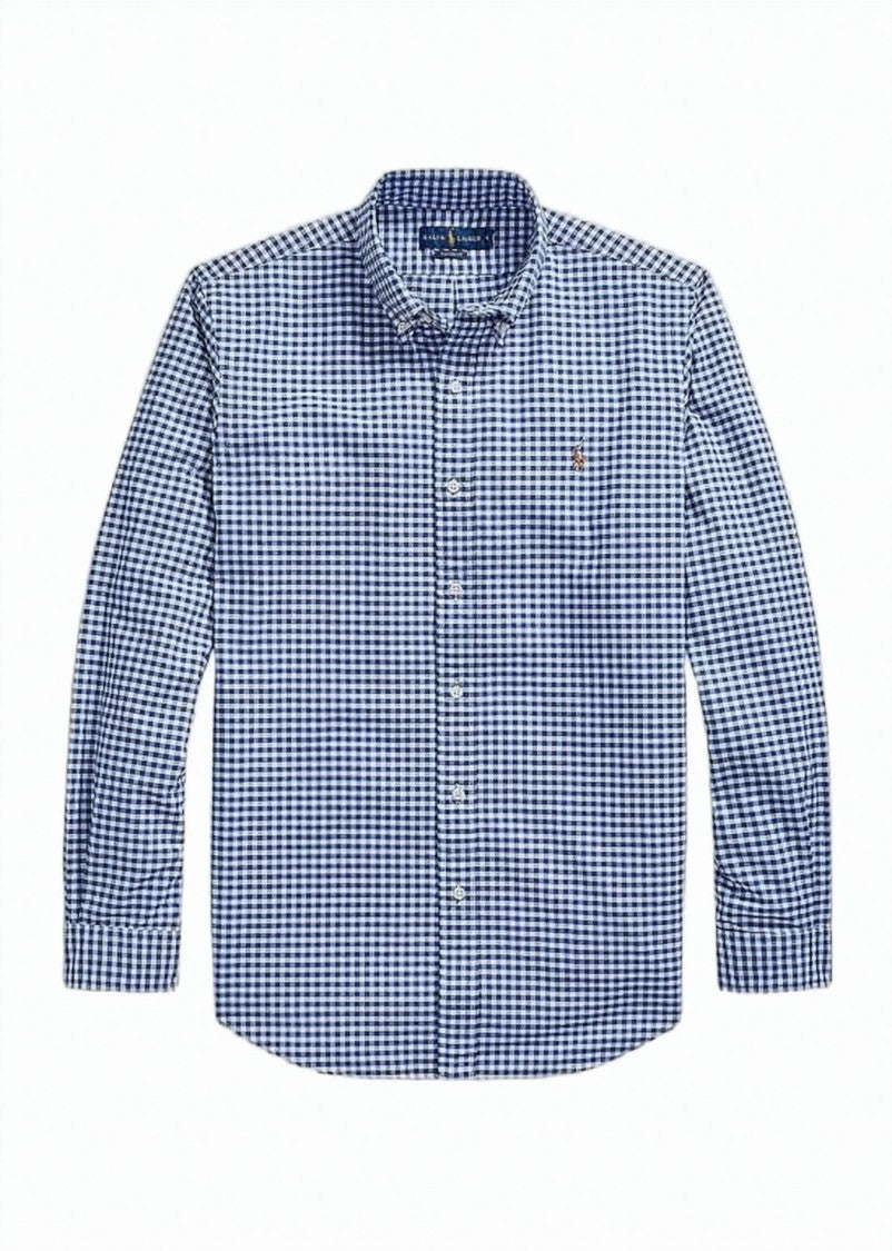 Polo Ralph Lauren Classic Gingham Check Button-Up Shirt