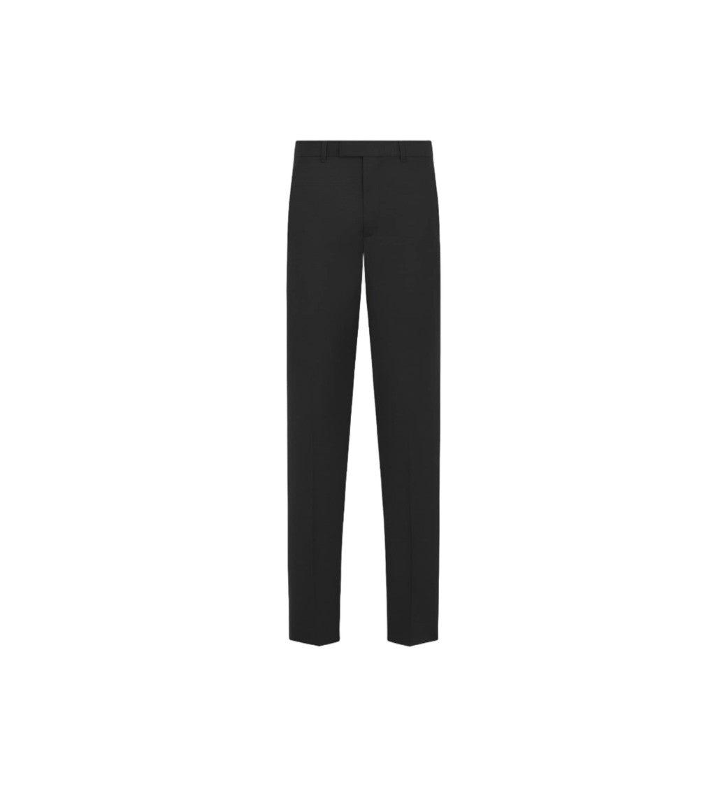 Christian Dior Tailored Black Straight Leg Trousers